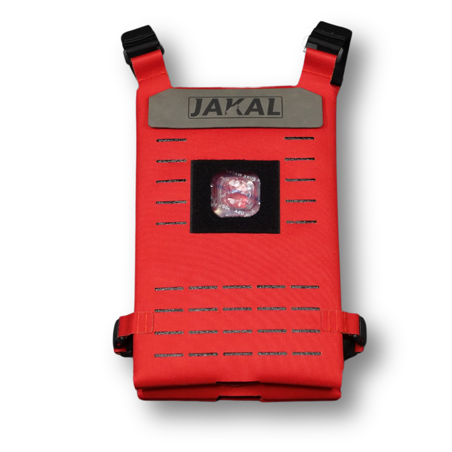 Heavy Duty Cooling Vest with integrated Cooling Fan Vents – Safety Red