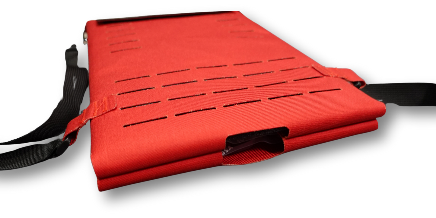 Heavy Duty Cooling Vest with integrated Cooling Fan Vents – Safety Red